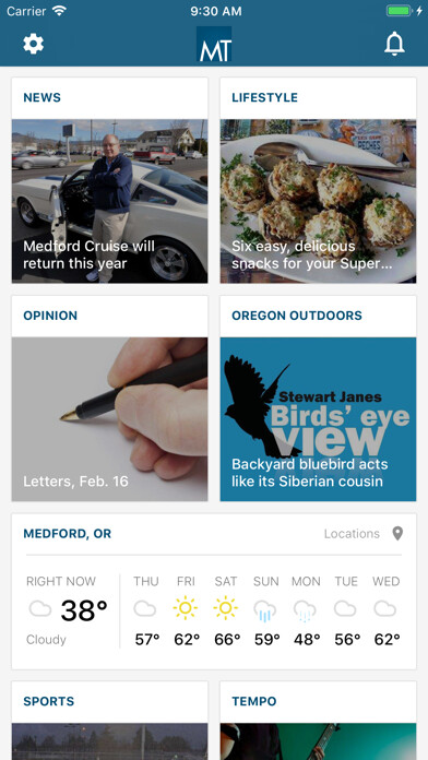 Emulate iPhone app Mail Tribune - Medford, OR using MyAndroid Emulate iPhone app Mail Tribune - Medford, OR using MyAndroid