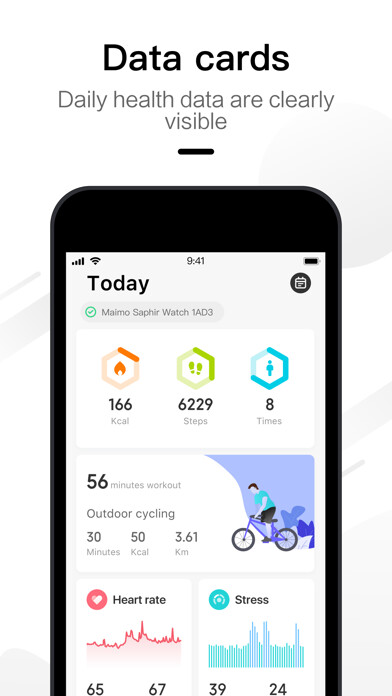Emulate iPhone app Maimo Fit using MyAndroid Emulate iPhone app Maimo Fit using MyAndroid