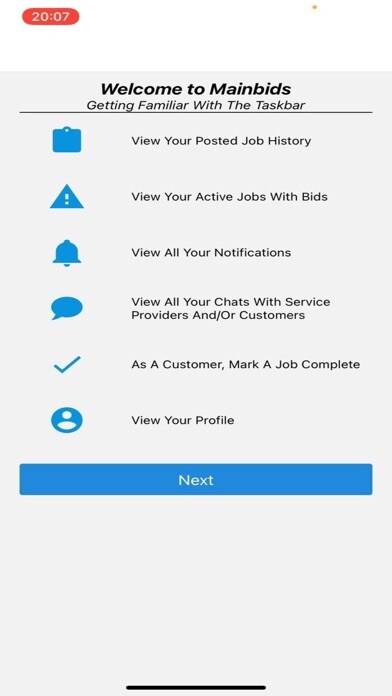 Emulate iPhone app Mainbids using MyAndroid