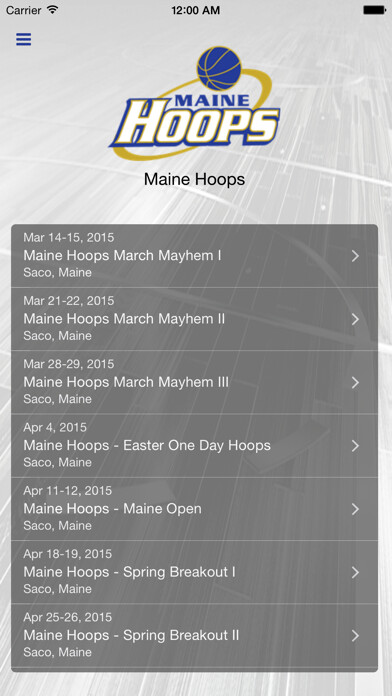 Emulate iPhone app Maine Hoops using MyAndroid Emulate iPhone app Maine Hoops using MyAndroid