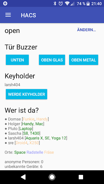 Run android online APK Mainframe HACS from MyAndroid or emulate Mainframe HACS using MyAndroid