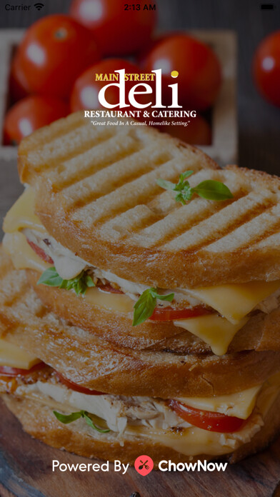 Emulate iPhone app Main St. Deli using MyAndroid Emulate iPhone app Main St. Deli using MyAndroid