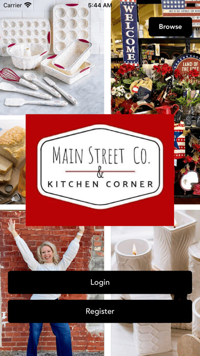 Emulate iPhone app Main Street Co & Kitchen Corne using MyAndroid Emulate iPhone app Main Street Co & Kitchen Corne using MyAndroid