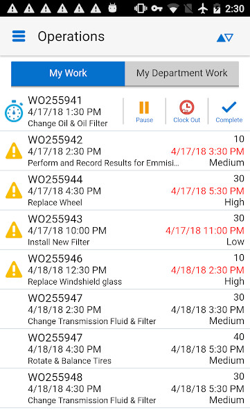 Emulate iPhone app Maintenance for EBS using MyAndroid