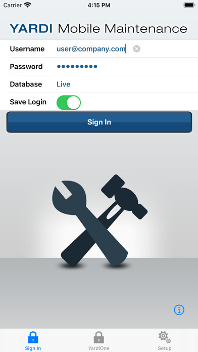 Emulate iPhone app Maintenance Mobile using MyAndroid