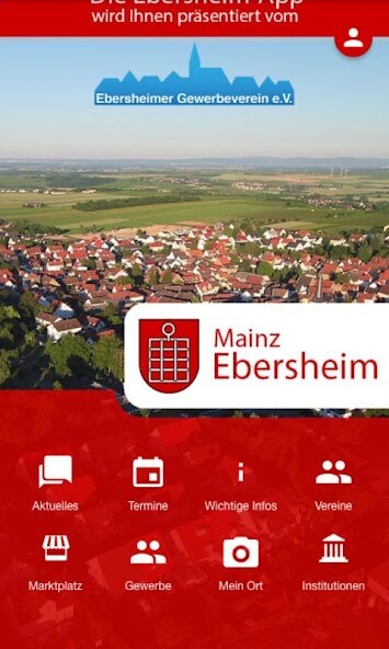Emulate iPhone app Mainz-Ebersheim using MyAndroid