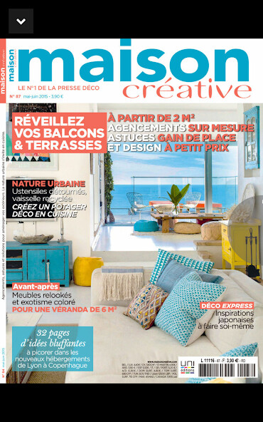 Run android online APK Maison Créative - Le magazine from MyAndroid or emulate Maison Créative - Le magazine using MyAndroid