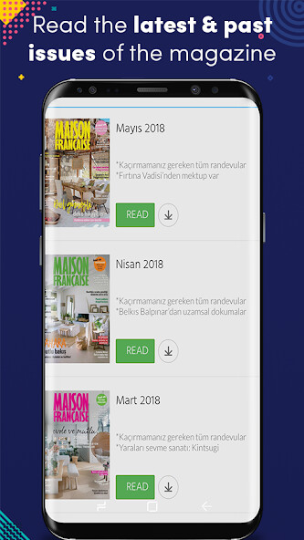 Run android online APK Maison Française Dergisi from MyAndroid or emulate Maison Française Dergisi using MyAndroid