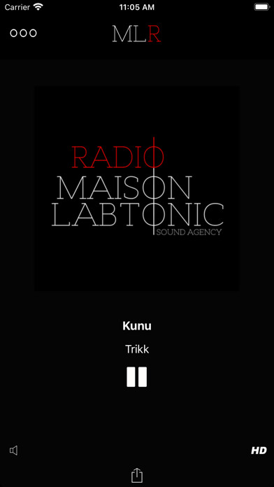 Emulate iPhone app Maison Labtonic Radio using MyAndroid Emulate iPhone app Maison Labtonic Radio using MyAndroid