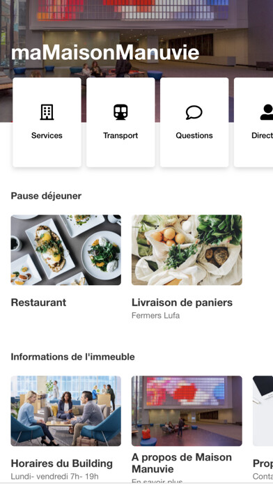 Emulate iPhone app Maison Manuvie using MyAndroid