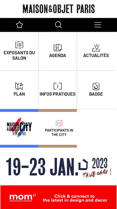 Emulate iPhone app Maison&Objet using MyAndroid Emulate iPhone app Maison&Objet using MyAndroid