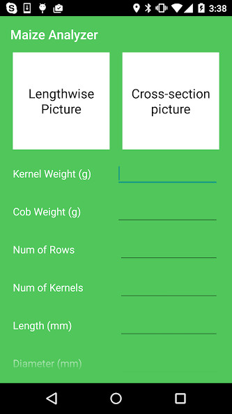 Emulate Android APK Maize Analyzer Emulate Android APK Maize Analyzer