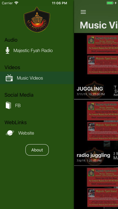 Run android online APK Majestic Fyah Radio from MyAndroid or emulate Majestic Fyah Radio using MyAndroid