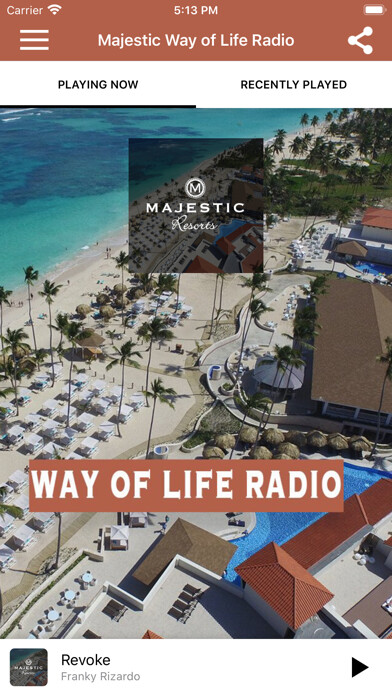 Emulate iPhone app Majestic Way of Life Radio using MyAndroid