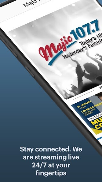 Emulate iPhone app Majic 107.7 using MyAndroid Emulate iPhone app Majic 107.7 using MyAndroid