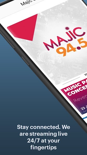 Run android online APK Majic 94.5 from MyAndroid or emulate Majic 94.5 using MyAndroid