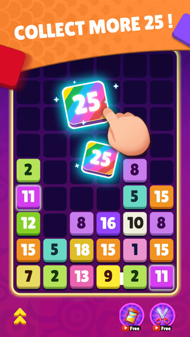 Emulate iPhone app Make 25 - Number Puzzle using MyAndroid Emulate iPhone app Make 25 - Number Puzzle using MyAndroid
