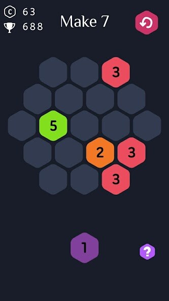 Run android online APK Make7 - Hexa Puzzle Game from MyAndroid or emulate Make7 - Hexa Puzzle Game using MyAndroid