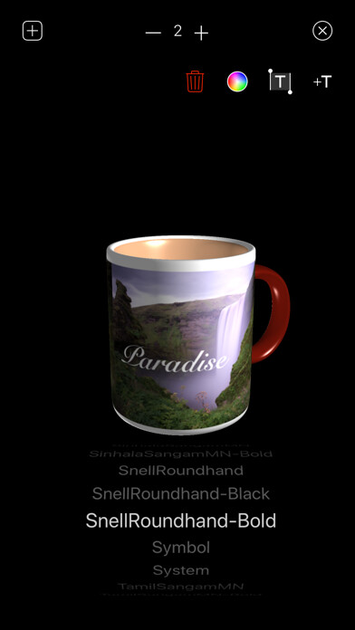 Emulate iPhone app Make a Cup using MyAndroid