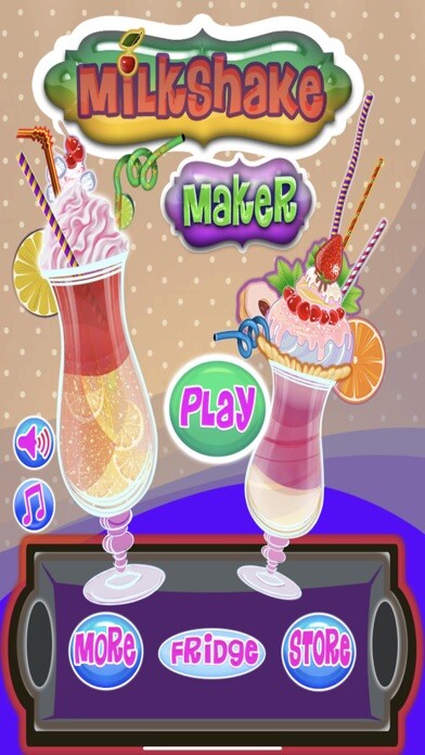 Emulate iPhone app Make A Shake Milkshake Game using MyAndroid