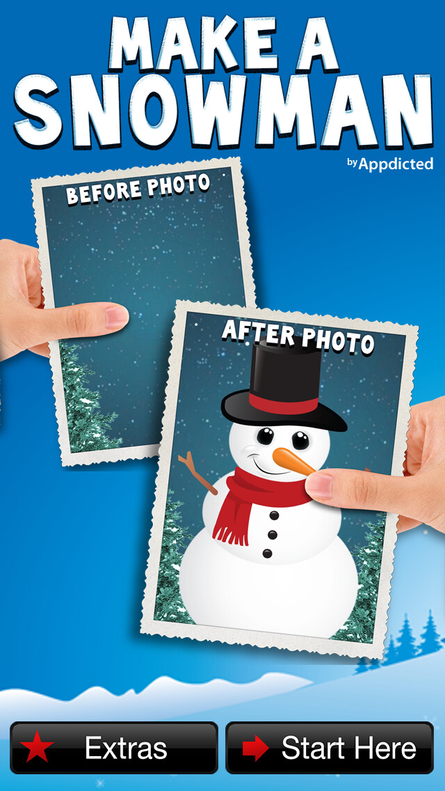 Emulate iPhone app Make a Snowman using MyAndroid Emulate iPhone app Make a Snowman using MyAndroid