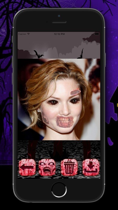 Emulate iPhone app Make A Zombie - Scary Zombie Booth Make-Up Face using MyAndroid Emulate iPhone app Make A Zombie - Scary Zombie Booth Make-Up Face using MyAndroid