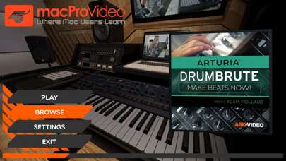 Emulate iPhone app Make Beats Now For DrumBrute using MyAndroid