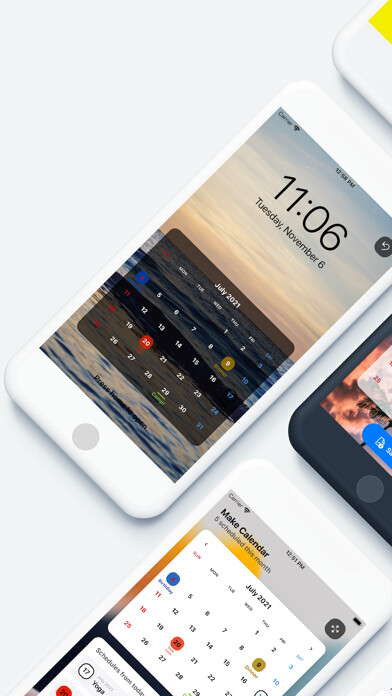 Emulate iPhone app MAKE CALENDAR using MyAndroid