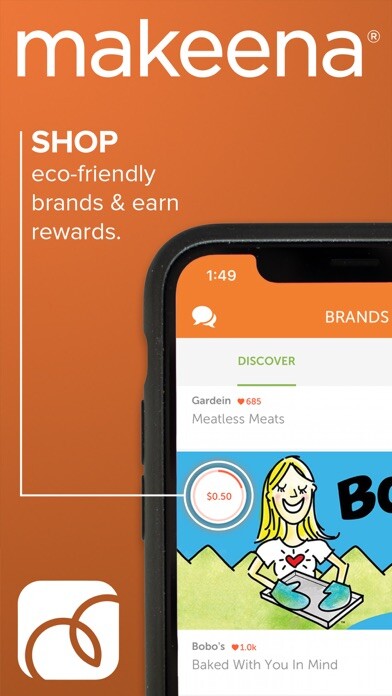 Emulate iPhone app Makeena: Healthy Savings using MyAndroid