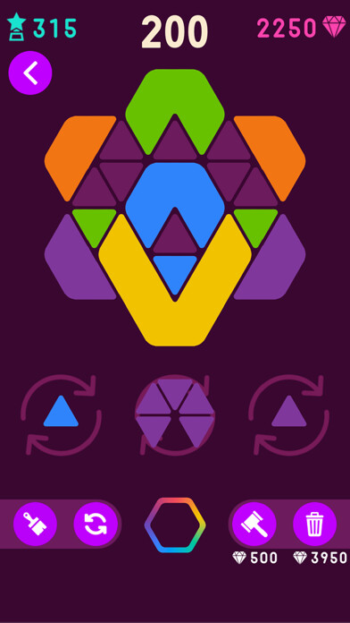 Emulate iPhone app Make it Pop: Hexa Block Puzzle! using MyAndroid