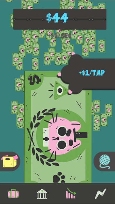 Emulate iPhone app Make it Rich Pussy Cat using MyAndroid