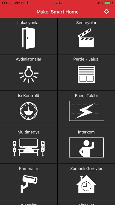 Emulate iPhone app Makel Smarthome using MyAndroid