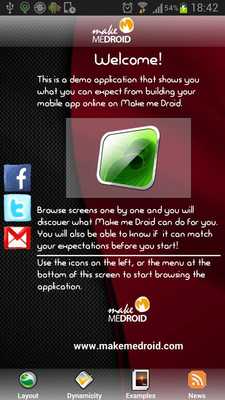 Emulate Android APK Make me Droid Demo Emulate Android APK Make me Droid Demo