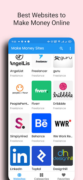 Run android online APK Make Money Online Websites from MyAndroid or emulate Make Money Online Websites using MyAndroid
