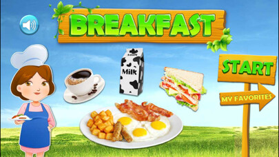 Emulate iPhone app Make My Breakfast Food using MyAndroid