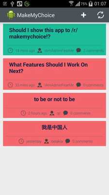 Emulate Android APK MakeMyChoice