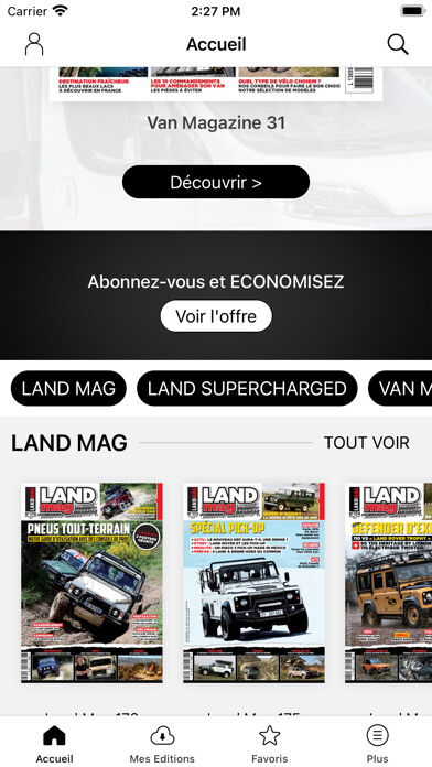 Emulate iPhone app Make My Mag using MyAndroid