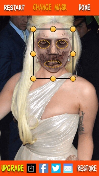 Emulate iPhone app Makeover Freak Face using MyAndroid Emulate iPhone app Makeover Freak Face using MyAndroid
