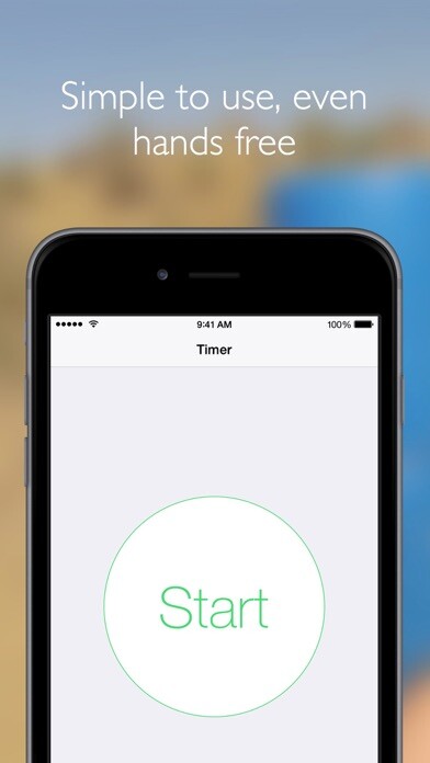 Emulate iPhone app Make Ready Lite - The free shot timer using MyAndroid