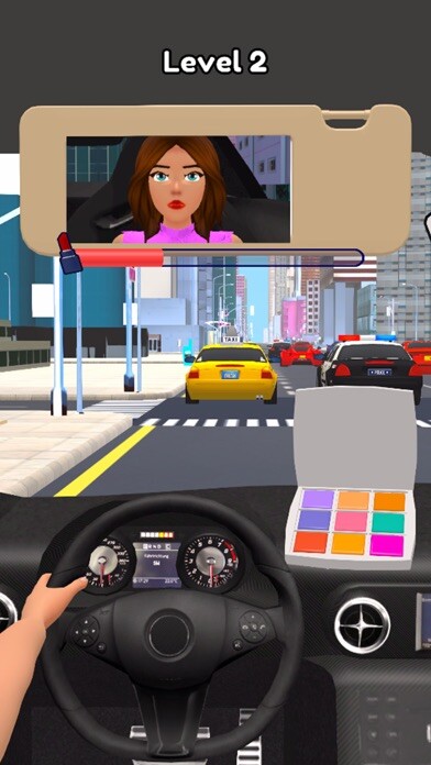 Emulate iPhone app Make Up And Drive using MyAndroid