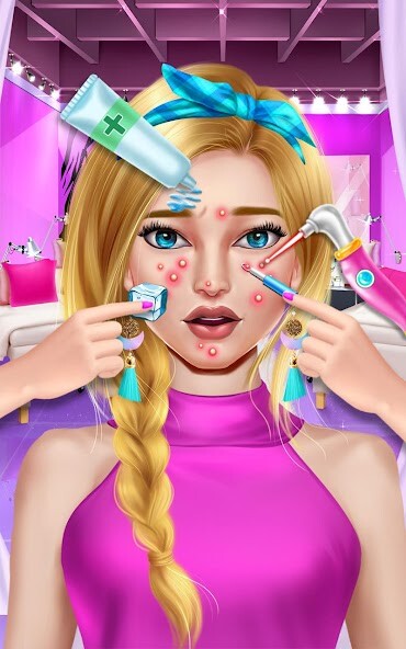 Emulate Android APK Makeup Artist - Pimple Salon