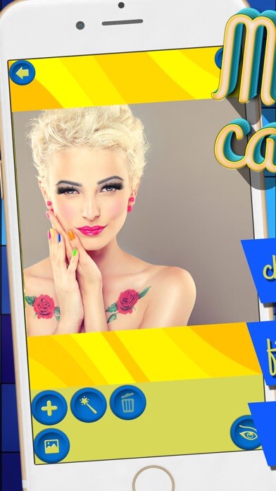 Emulate iPhone app MakeUp Camera! - Best Virtual Beauty MakeOver Salon to Get LipStick and Eye Shadow for Free using MyAndroid