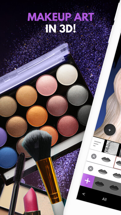 Emulate iPhone app Makeup Creator: Makeup Game using MyAndroid