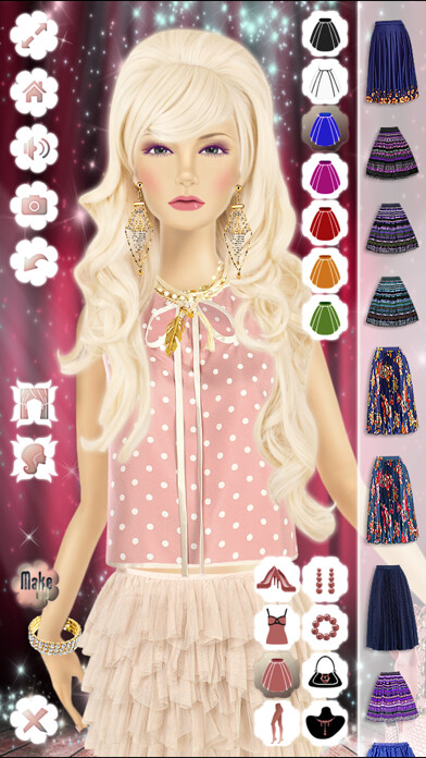 Emulate iPhone app Makeup & Dress Princess 2 using MyAndroid