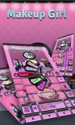 Emulate Android APK Makeup Girl Keyboard Theme