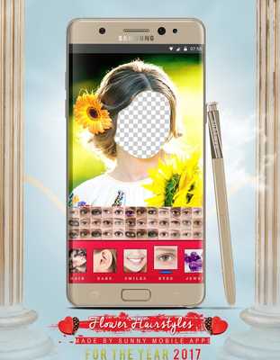 Emulate Android APK Make up Hair - Flower Crowns