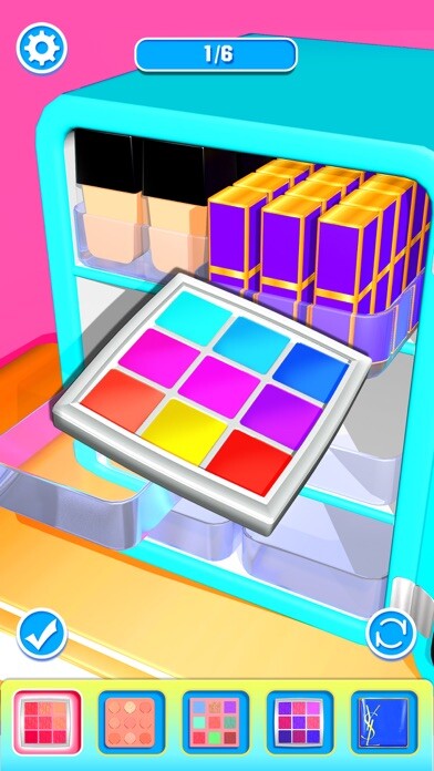 Emulate iPhone app Makeup Organizing: Girl Games using MyAndroid