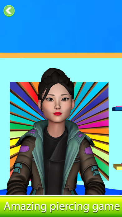 Emulate iPhone app Makeup Repair Piercing Salon using MyAndroid