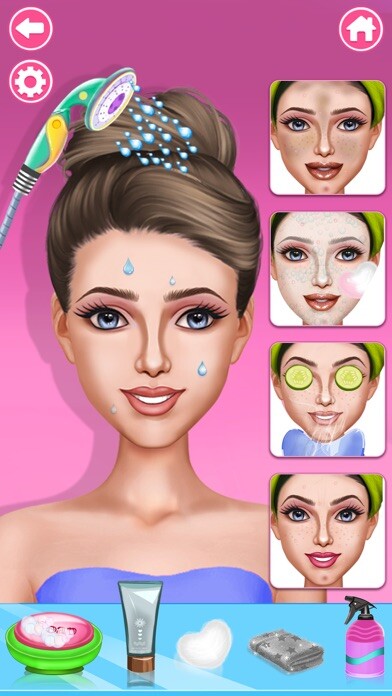 Emulate iPhone app Makeup Stylist -DIY Games using MyAndroid