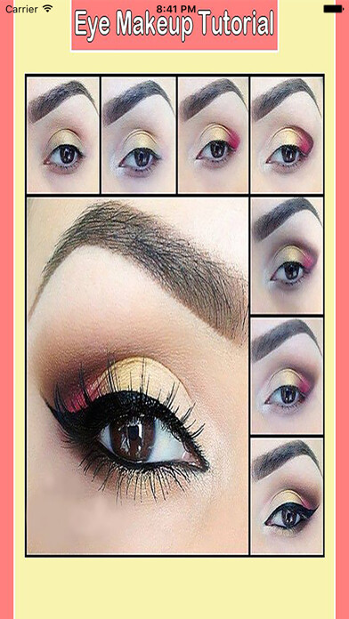 Emulate iPhone app Makeup Tutorials - Makeup Tips using MyAndroid